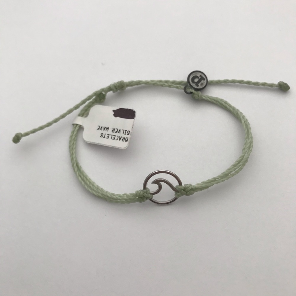 Pura Vida Wave Charm Bracelet